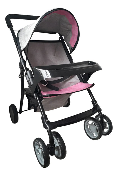 Cochecito De Paseo Para Muñecas Con Canasto 2766354 Shine