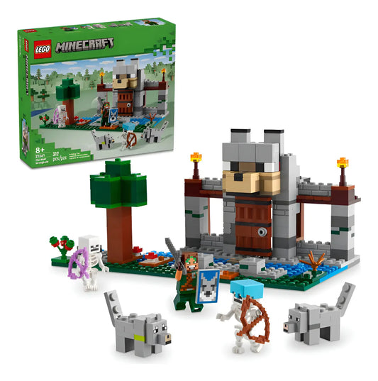 Lego Minecraft La Fortaleza Del Lobo 21261
