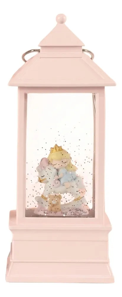 Lampara Adorno Farolito Deseo De Estrella Kl867 Shine Rosa