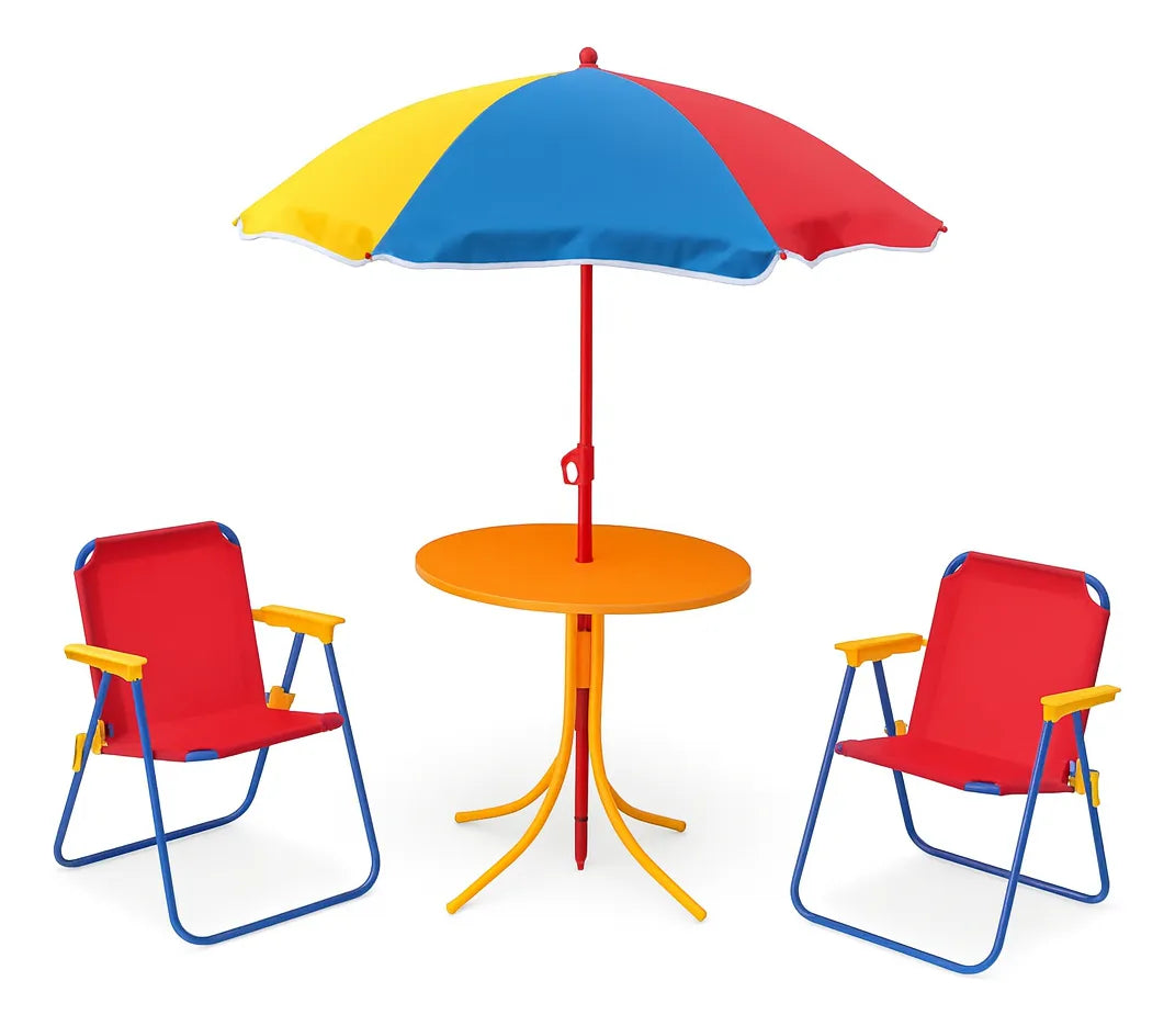 Set De Jardín Infantil 4 Piezas Sl6310 Shine Rojo