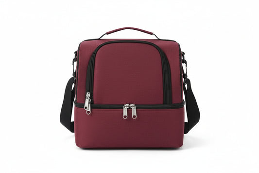 Bolso Lunchera Rojo Kl1187 Shine Rojo
