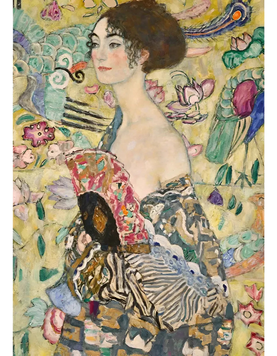 Ravensburger Puzzle 1000 Pzs Klimt: Lady With Fan 12001132