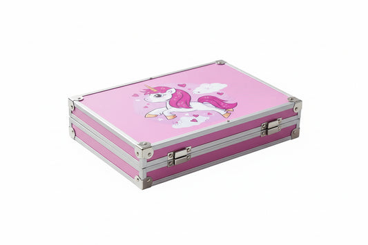 Set De Arte Rosa 145 Pzs Kl1029-g Shine