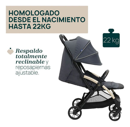 Chicco Cochecito Bebe Goody Xplus Dark Shadow 0708704027 Dark Shadowv