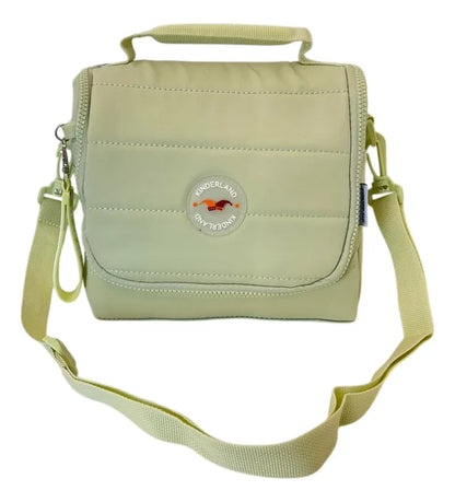 Lunchera Térmica Escolar Con Correa Sl2503v Kinderland Verde