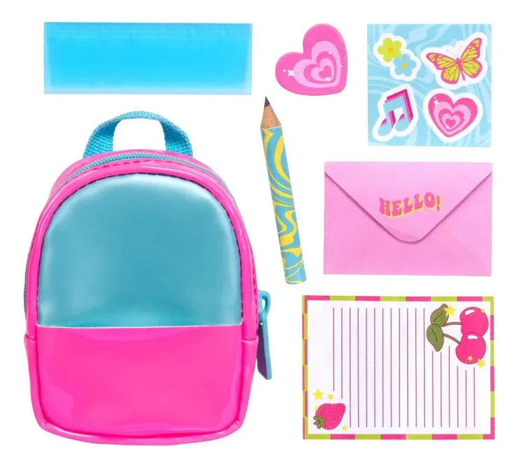 Real Littles Neon Backpack Kit X6 Mini Bags Accesorios 25589