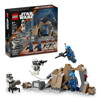 Lego Star Wars Tm Emboscada En Mandalore 75373 109 Guerrero Mandaloriano