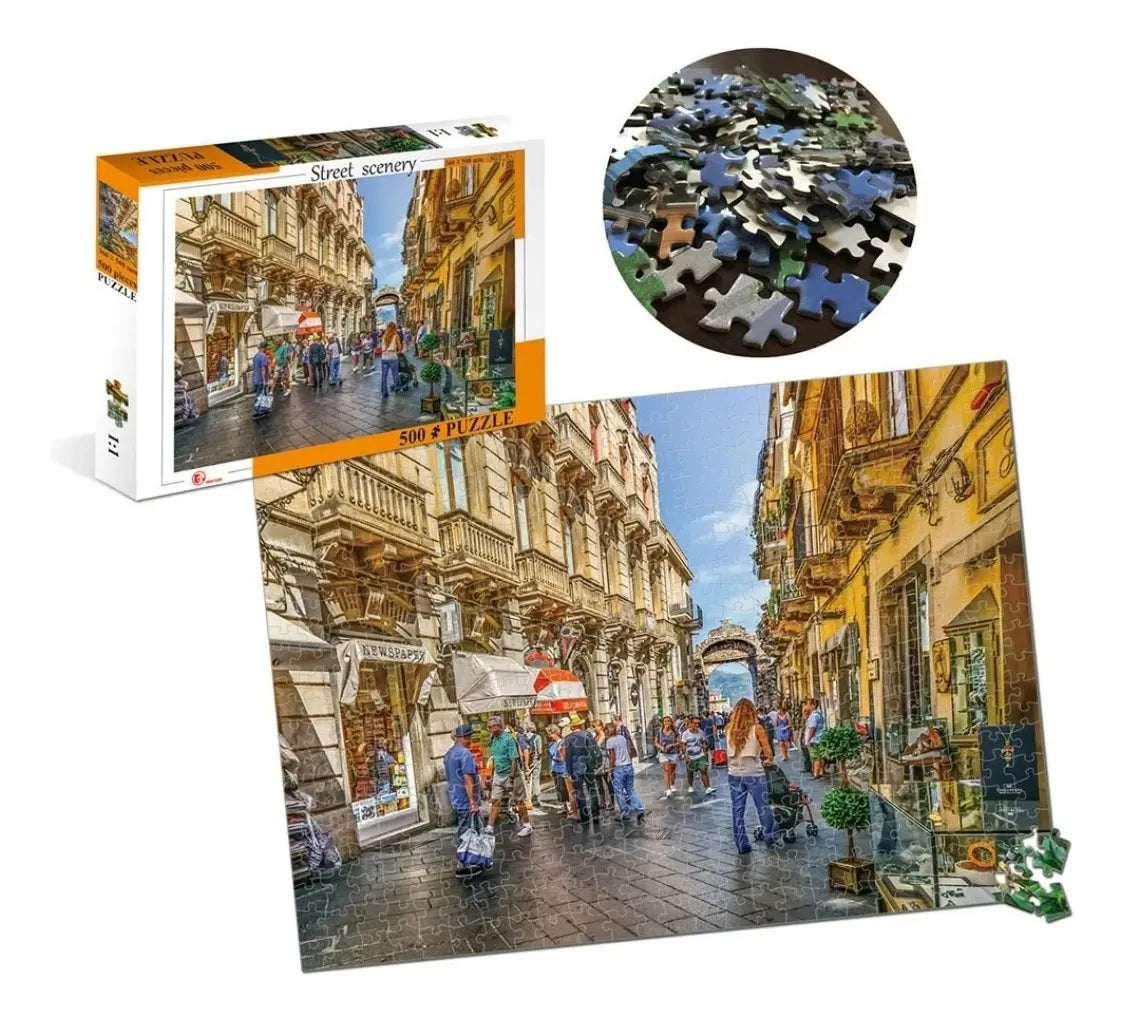Puzzle 500 Pzs Calle Sicilia 88191 1956629 Shine