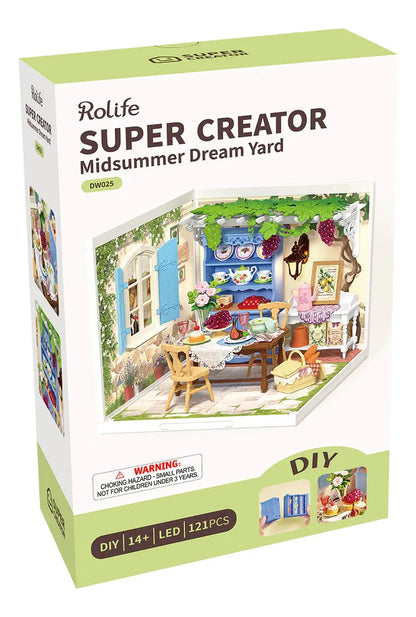 Robotime Rolife Puzzle 3d Midsummer Dream Yard Dw025
