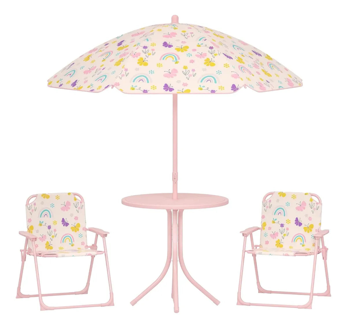 Set De Jardín Infantil De 4 Piezas Estampado Sl6314 Shine Rosa