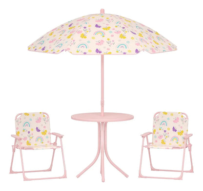Set De Jardín Infantil De 4 Piezas Estampado Sl6314 Shine Rosa