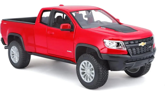 Juguete Escala 1:27 Chevrolet Colorado Zr2 2017 Rojo 31517