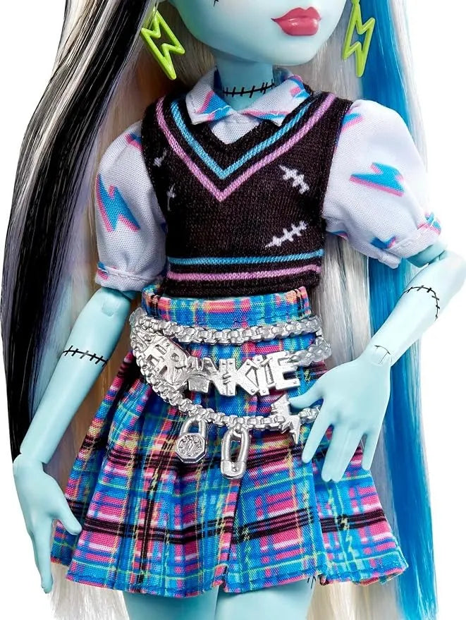 Monster High Muñeca Frankie Stein Y Accesorios Hhk53 Mattel