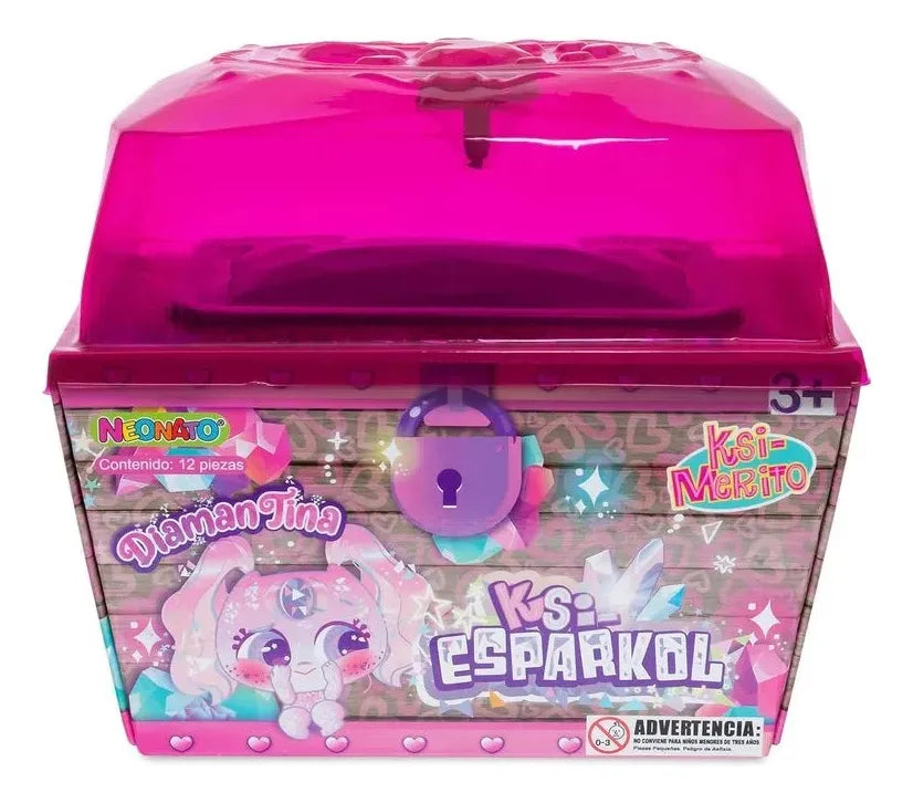 Muñeco Ksi Sparkol Diamantina Rosa Distroller 992901