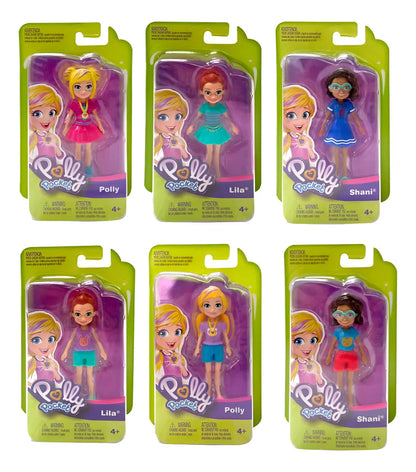 Polly Pocket Boneca Básica Unidade Mattel Sortido
