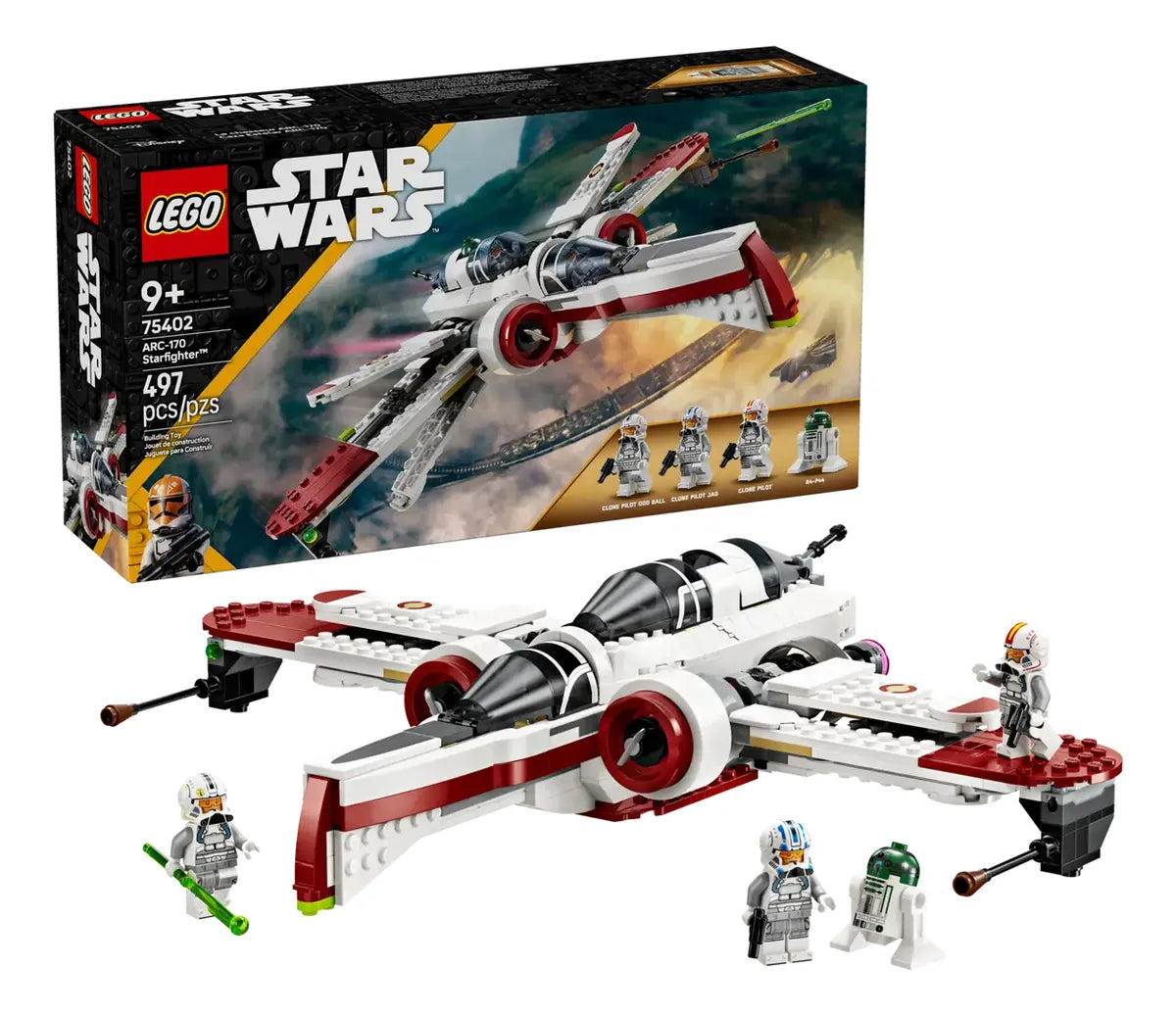 Lego Star Wars Caza Estelar Arc-170 75402