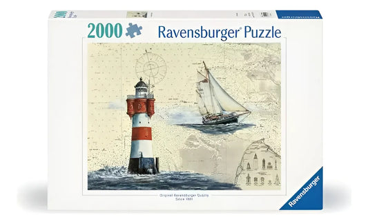 Ravensburger Puzzle 2000 Pzs Romantic Lighthouse 12000804