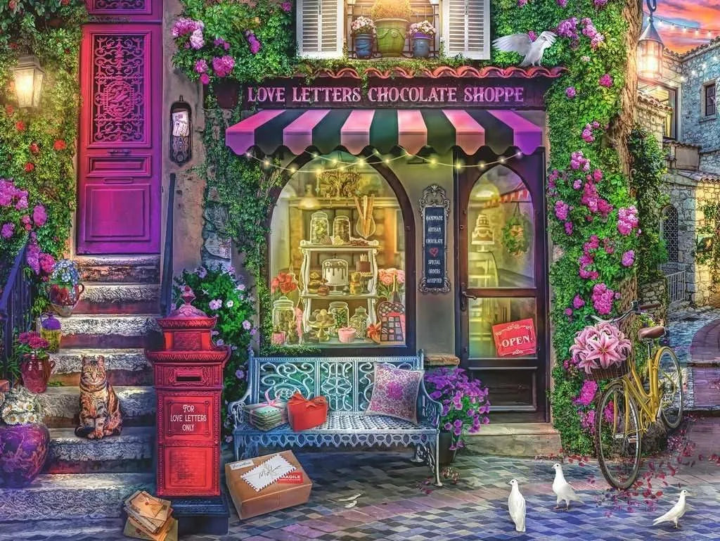 Ravensburger Puzzle 1500 Love Letters Chocolate 12000737