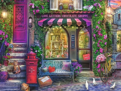 Ravensburger Puzzle 1500 Love Letters Chocolate 12000737