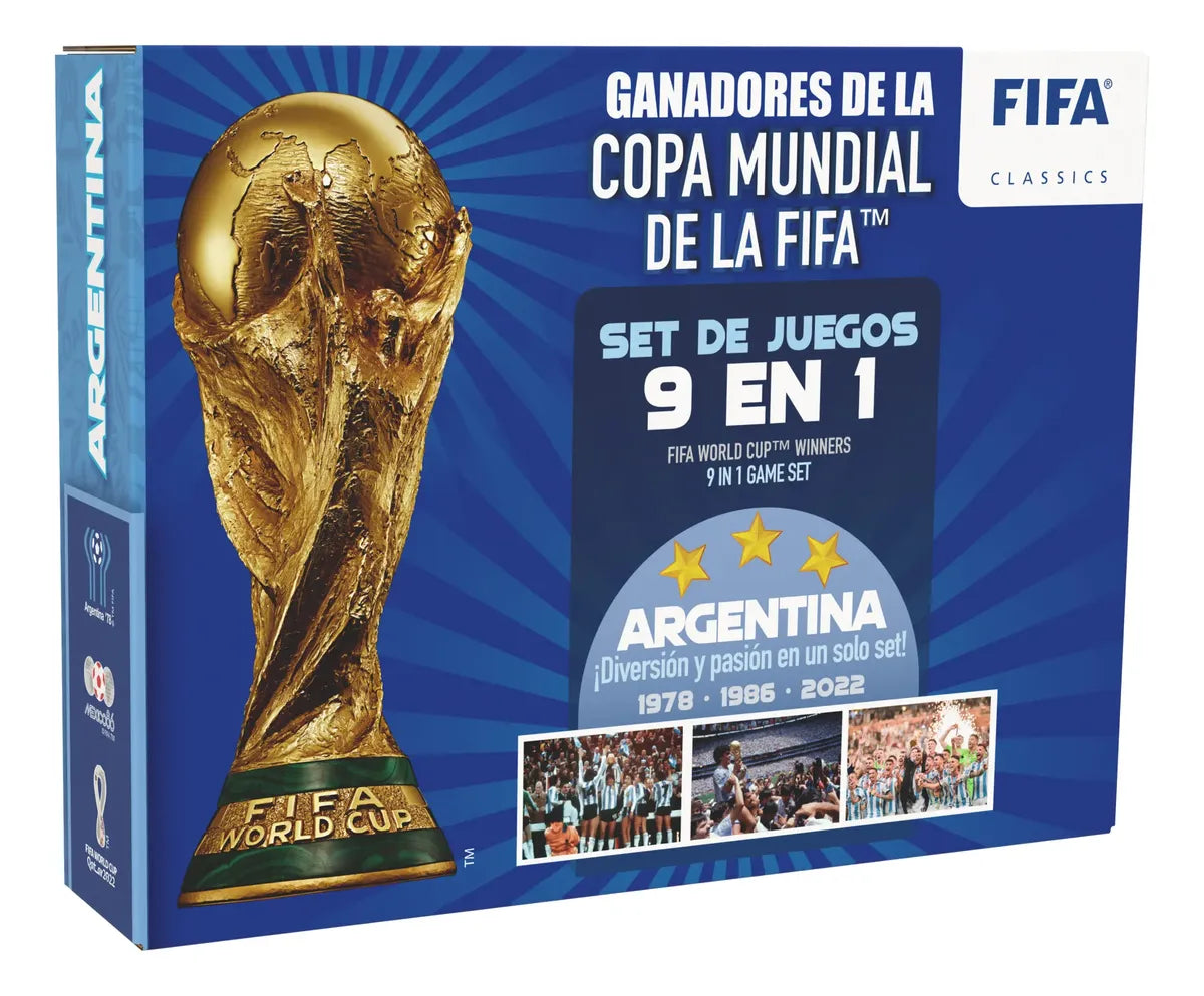 Juego De Mesa Fifa 9 En 1 Ganadores Del Mundial Fwc-0001-06