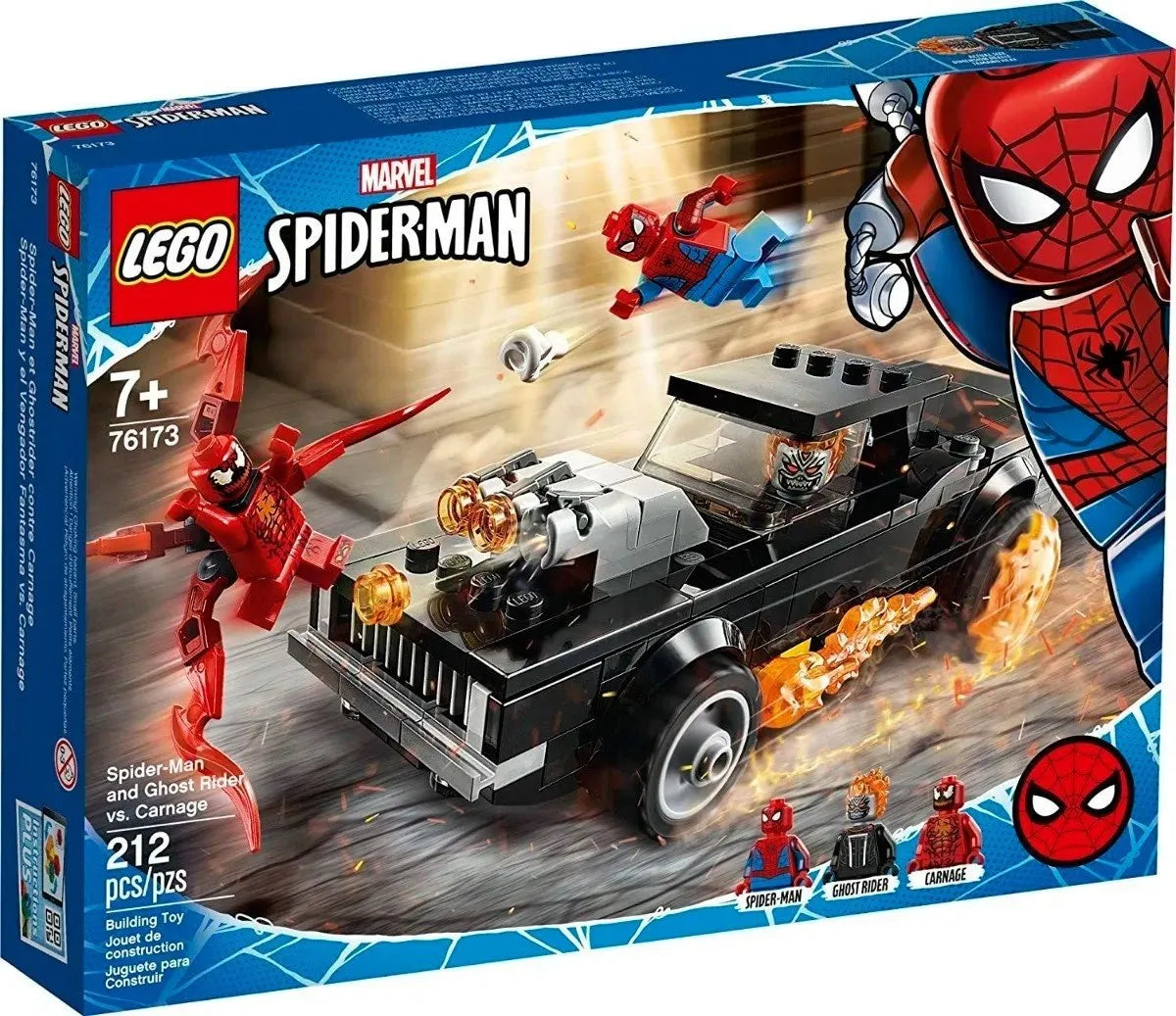 Lego Marvel Spiderman And Ghost Rider Vs. Carnage 76173 212