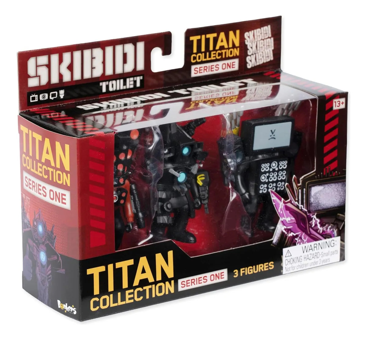 Skibidi Toilet Original Titan Pack X3 13003