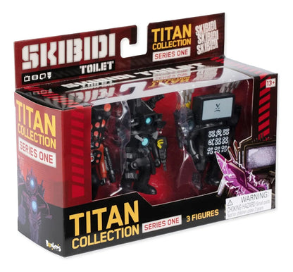 Skibidi Toilet Original Titan Pack X3 13003