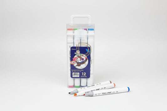 Set Marcadores X12 Colores Kl736 Shine Varios