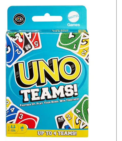 Juego De Mesa Uno Teams Hxt58 Mattel