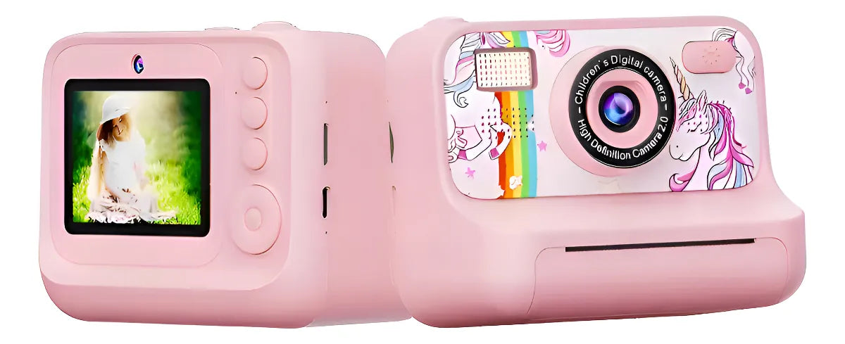 Cámara Instantánea Para Niños De Unicornio Rosa S56817 Rosa