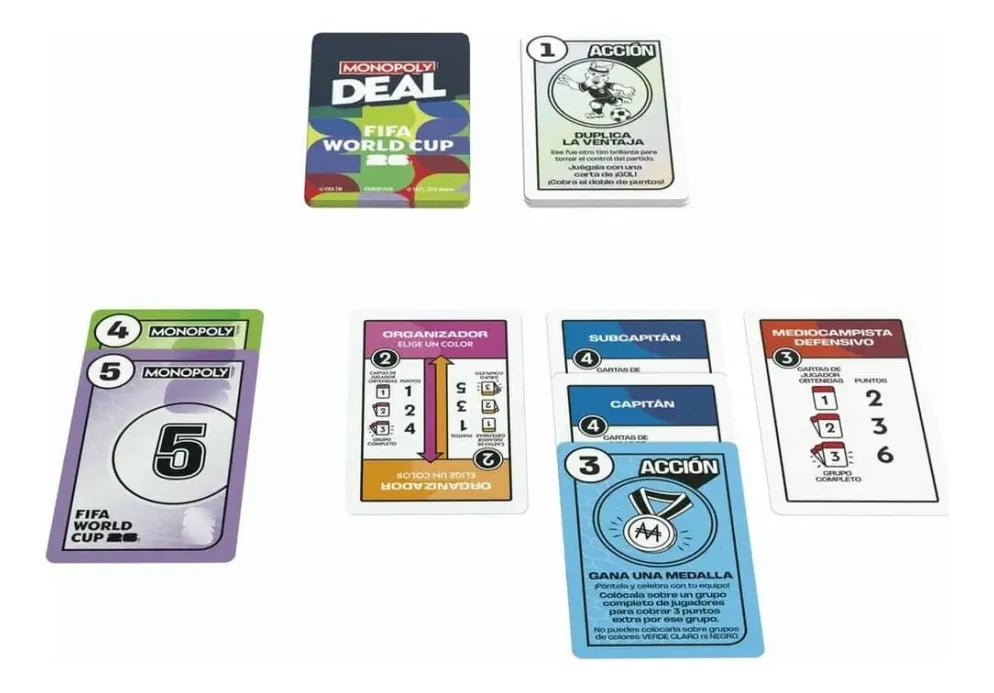 Juego Monopoly Deal Fifa G32395730