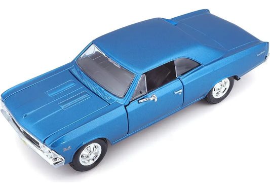 Maisto 1:24 Chevrolet Chevelle Ss396 1966 Azul 31960