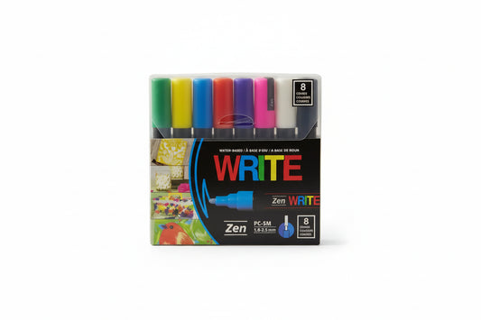 Set Marcadores X8 Colores Kl978 Shine Varios