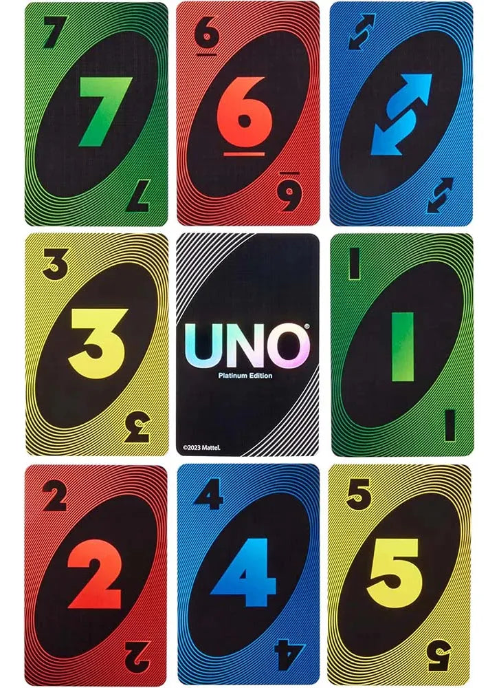 Juego De Cartas Uno Edición Platino Hpy61