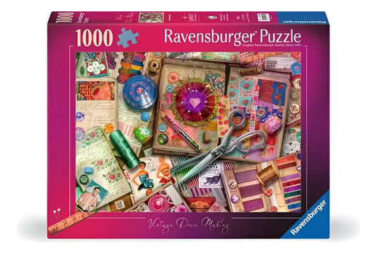 Ravensburger Puzzle 1000 Pzs Vintage Dressmaking 12000162