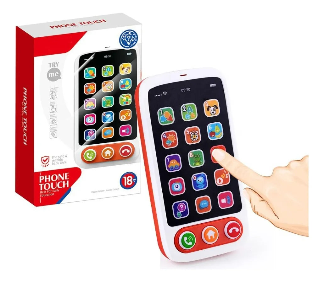 Celular Didactico Con Luz Y Sonido 1813253 Huanger Blanco