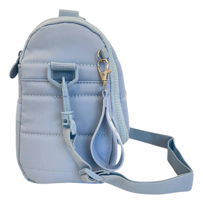 Lunchera Térmica Escolar Con Correa Sl2503c Kinderland Celeste