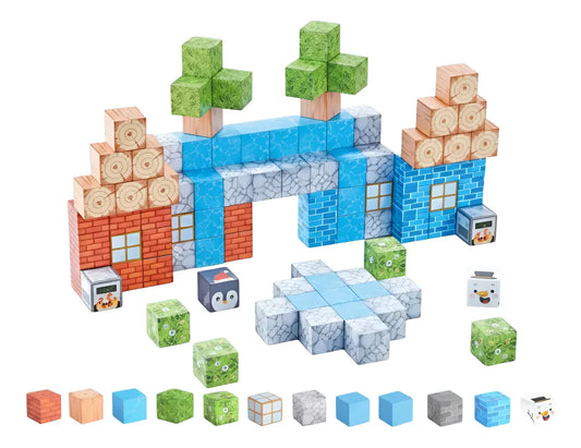 Bloques Magnéticos Cubos Steam Minecraft Shine 2960014 89