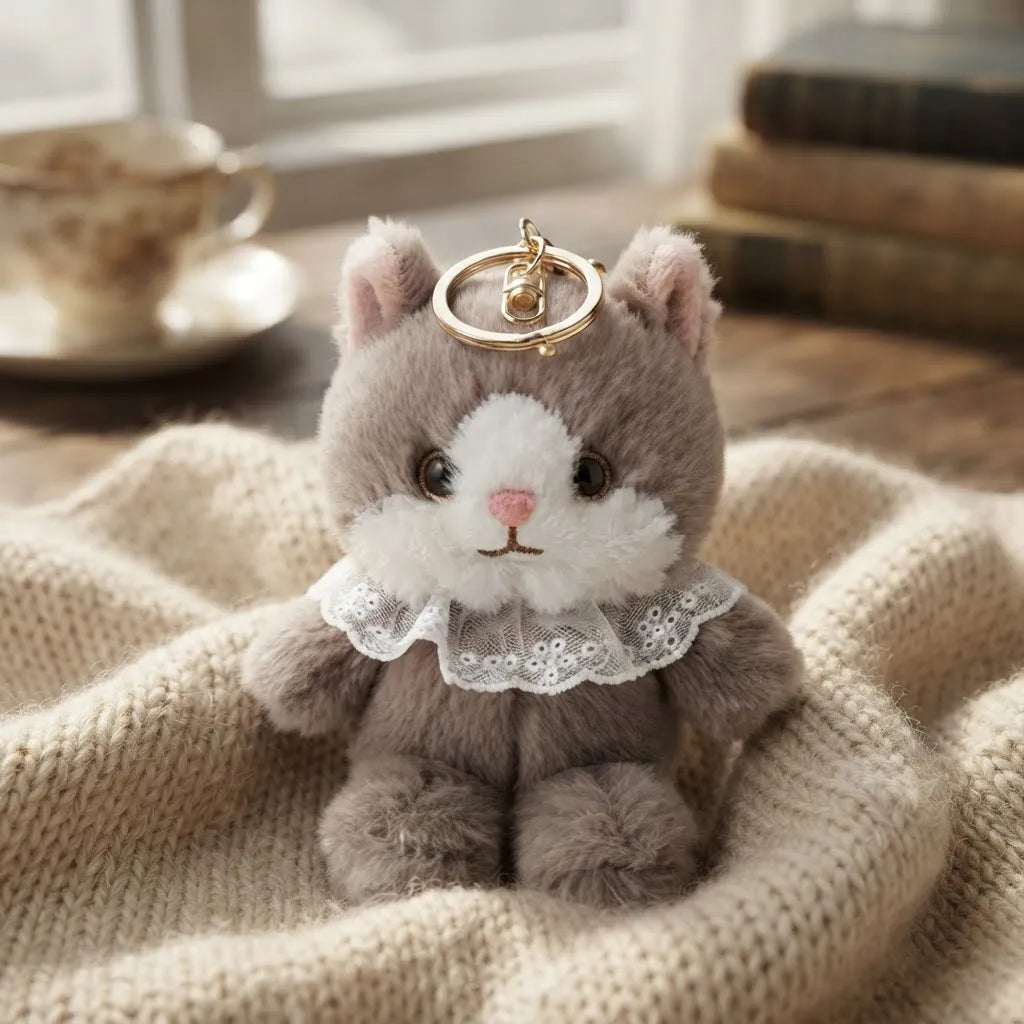 Gatito Llavero de Peluche 10cm Shine KL543