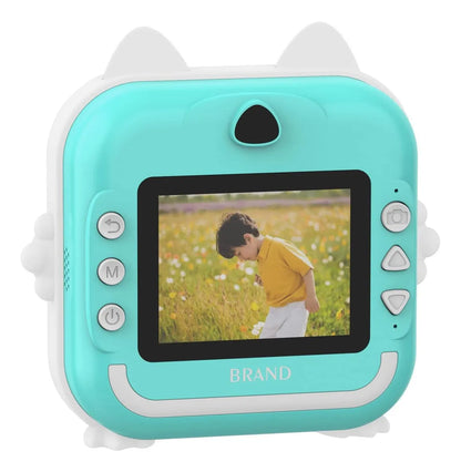Camara Print Cámara De Fotos Con Impresión Instantánea Q5 Azul