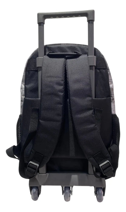 Mochila Carrito Escolar Chill Out 18 Pulgadas Zykl002 Shine Negro