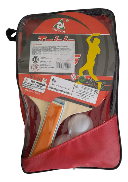 Set Paletas Ping Pong Con Estuche 476824