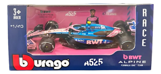 Bburago 1:43 Race BWT Alpine F1 Team, COLAPINTO 18-38257