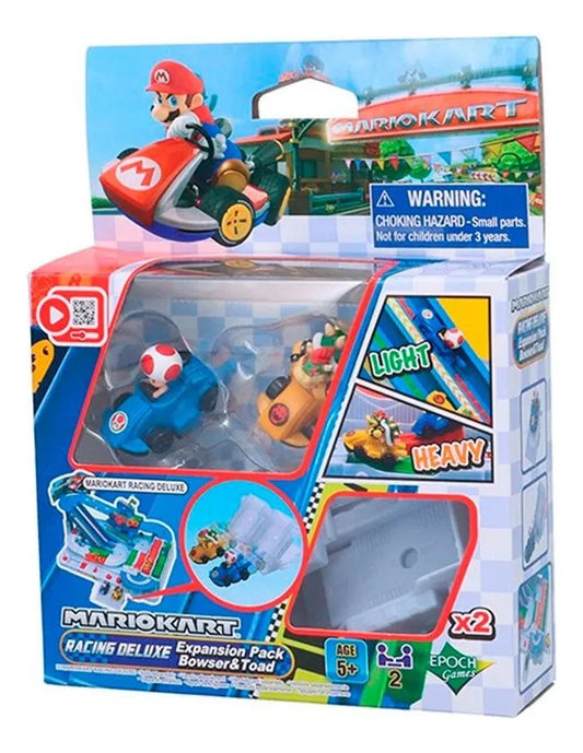 Mario Kart Racing Deluxe Pack Expansion Epoch Games 7417 Bowser Y Toad Vs
