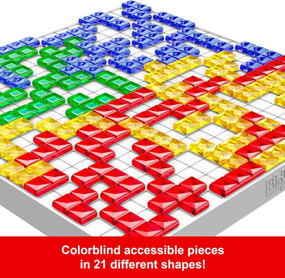 Juego De Mesa Estrategia Blokus Mattel Bjv44