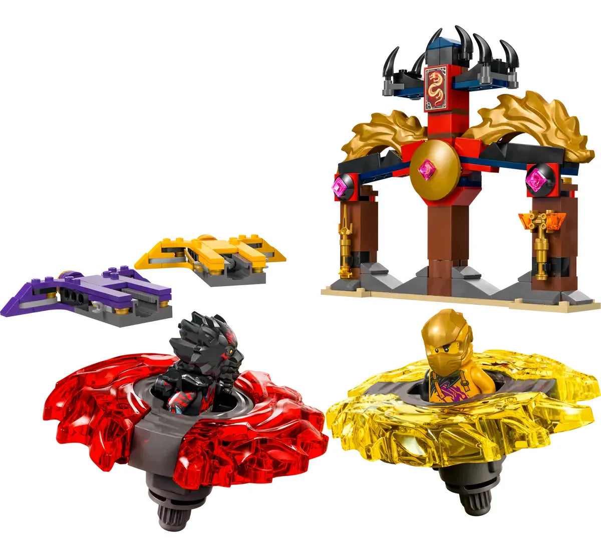 Lego Ninjago Batalla Spinjitzu Del Dragón 71826 186 El Ascenso De Los Dragones