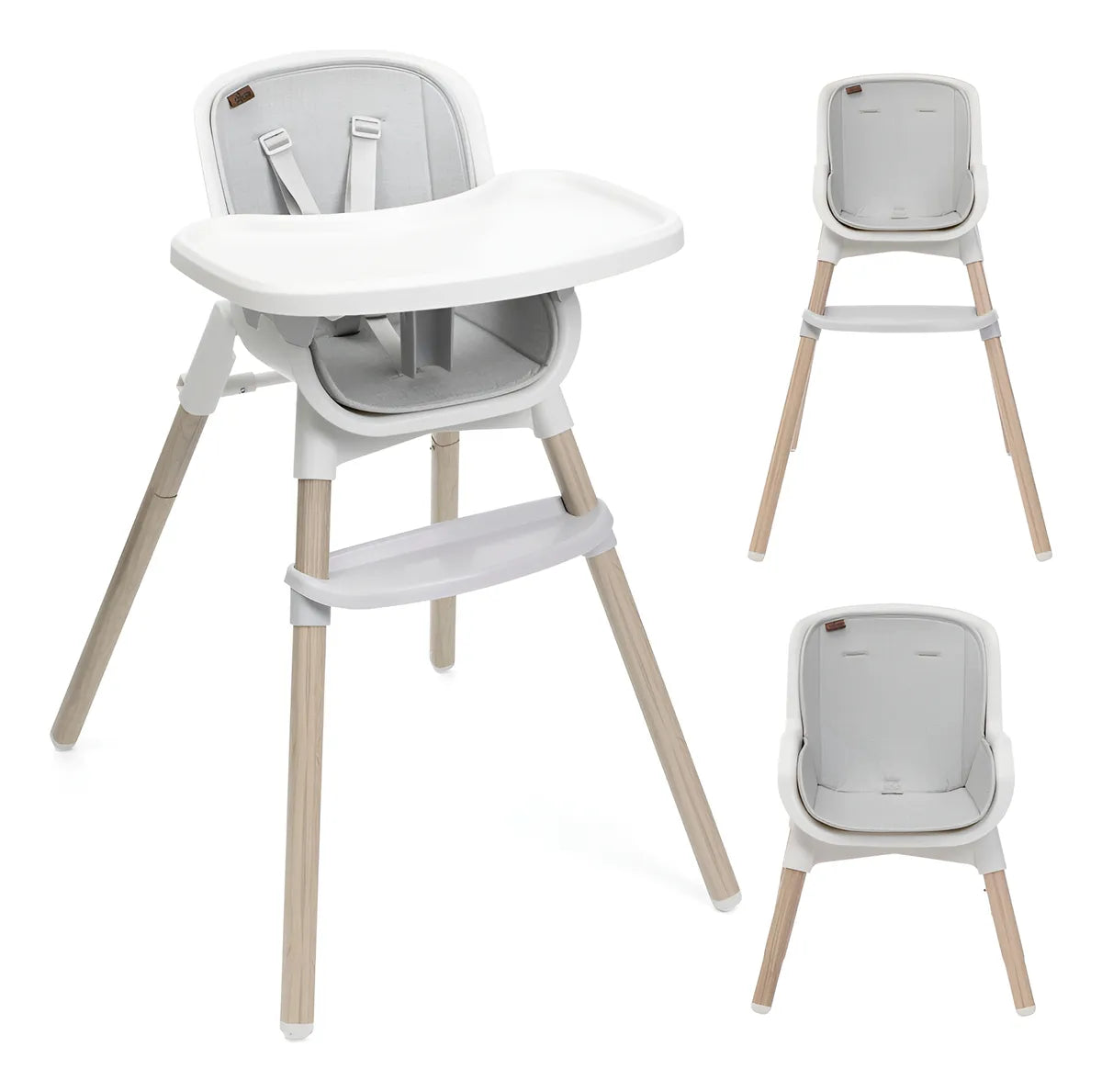 Chicco Silla De Comer Trona Zest Plus Wooden Gris 0871528 Ch Zest Plus Gris
