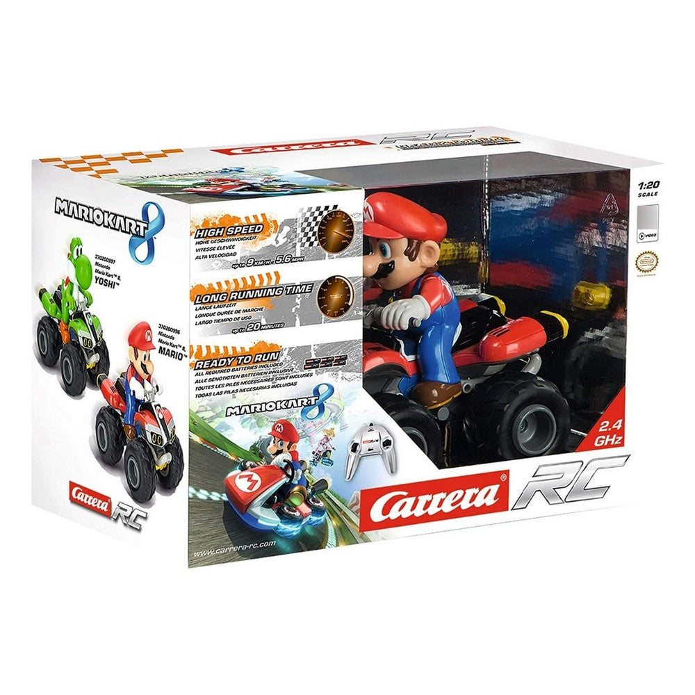 Cuatriciclo Mario Kart A Control Carrera Go 370200996x Color Multicolor