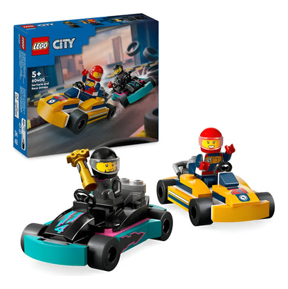 Lego City Go-karts And Race Drivers 99 Pzs 60400