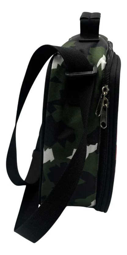 Lunchera Térmica Escolar Skater Zykl001 Shine Negro